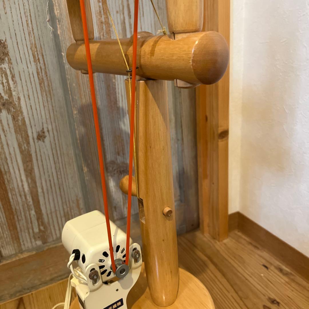 東京手織機　電動紡ぎ車1 電動紡ぎ車