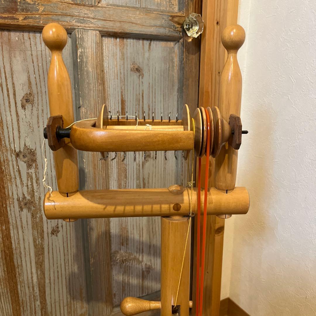 東京手織機　電動紡ぎ車1 電動紡ぎ車