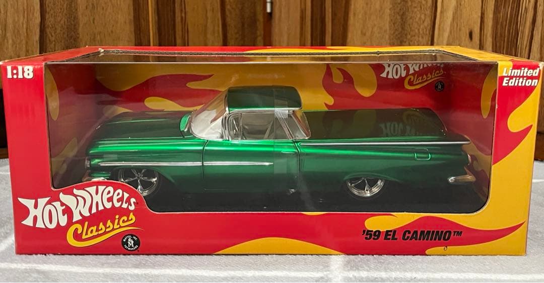 希少品 HotWHeeLs 1/18 1959 エルカミーノ ミニカー未開封品 - メルカリ
