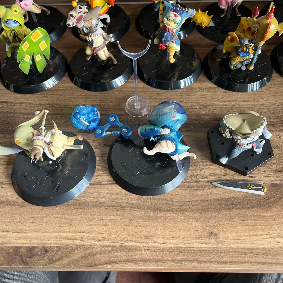 ★ モンスターハンター　オトモアイルー　フィギュア　22個セット