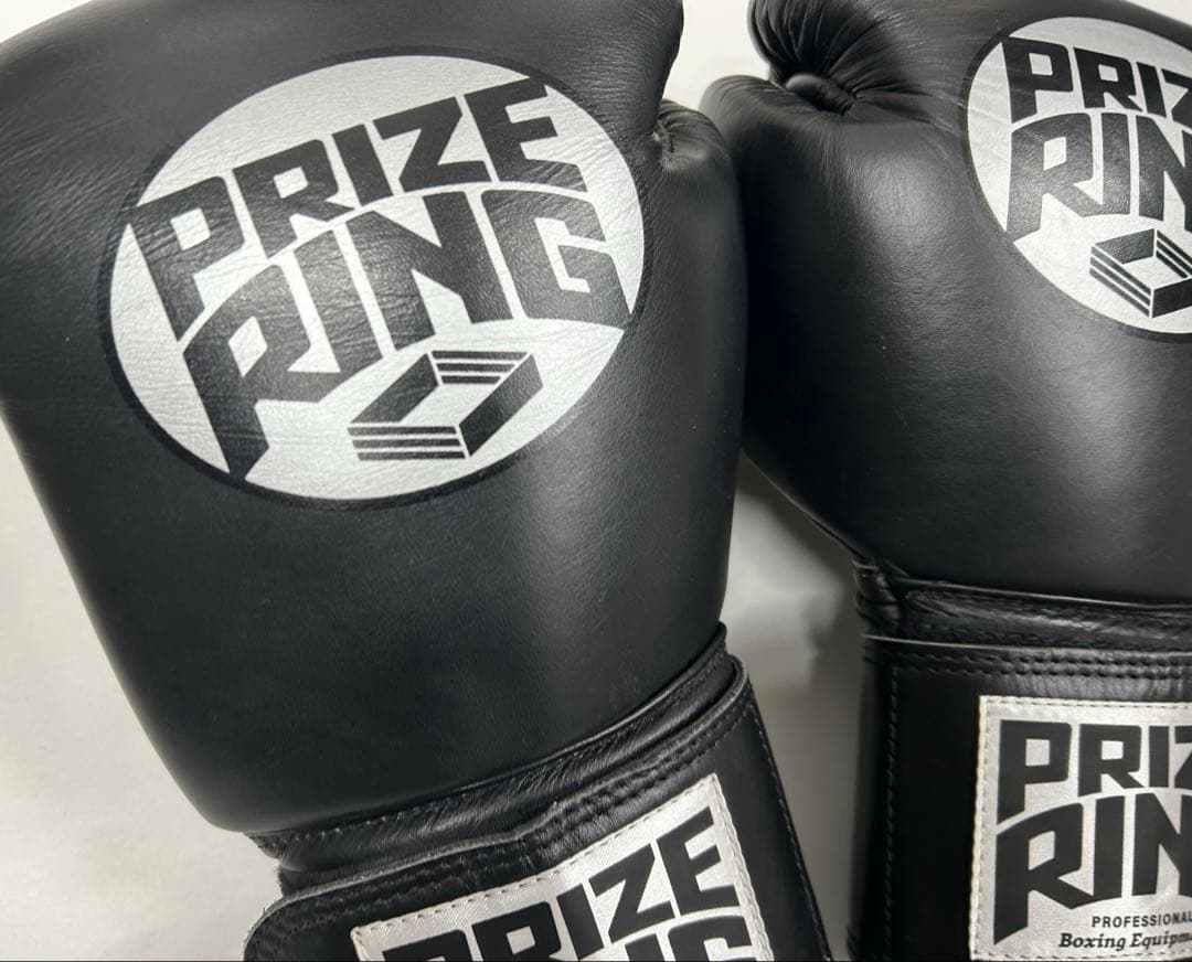 プライズリング ボクシンググローブ 本革製 8oz 黒 - メルカリ