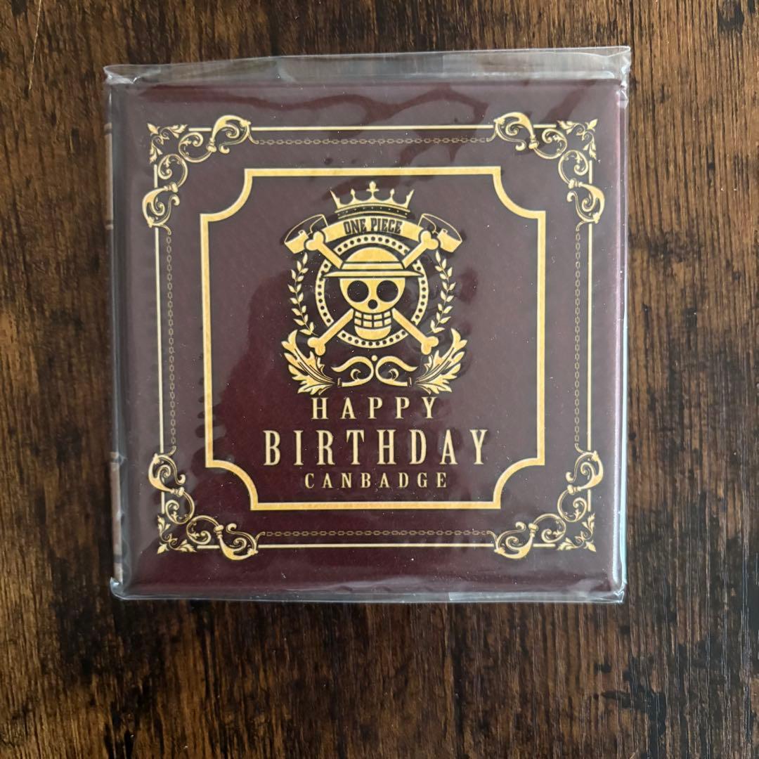 ワンピース ニコ・ロビン 麦わらストア限定 プレミアム バースデー缶
