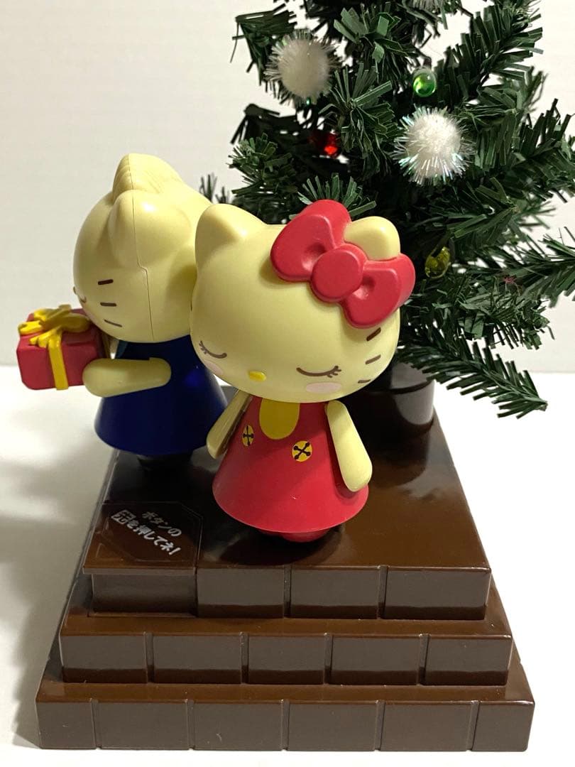 ハローキティ アクションレトロラブクリスマスツリーライト(中古品、外