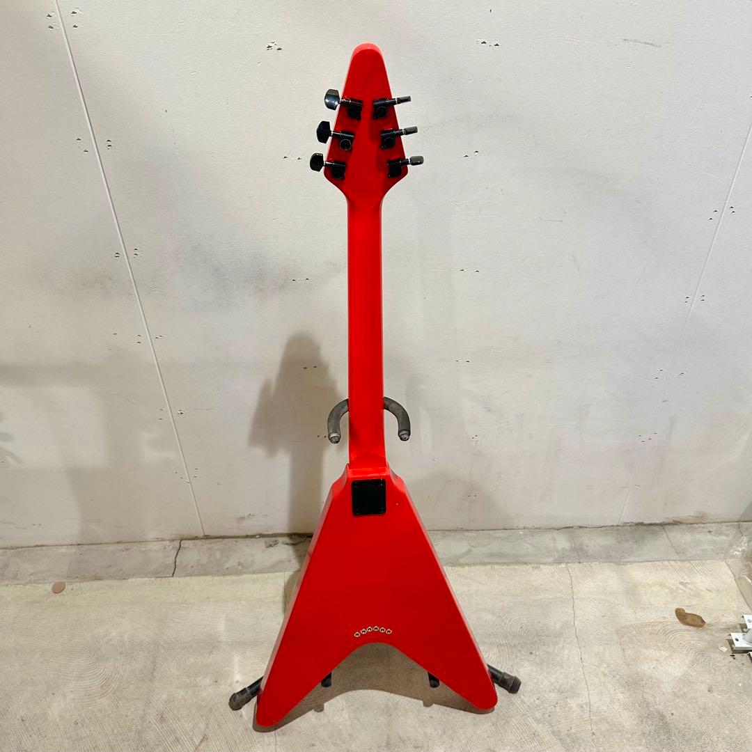 限定1点/赤フライングV/hideさん機材紹介登場機の再現品