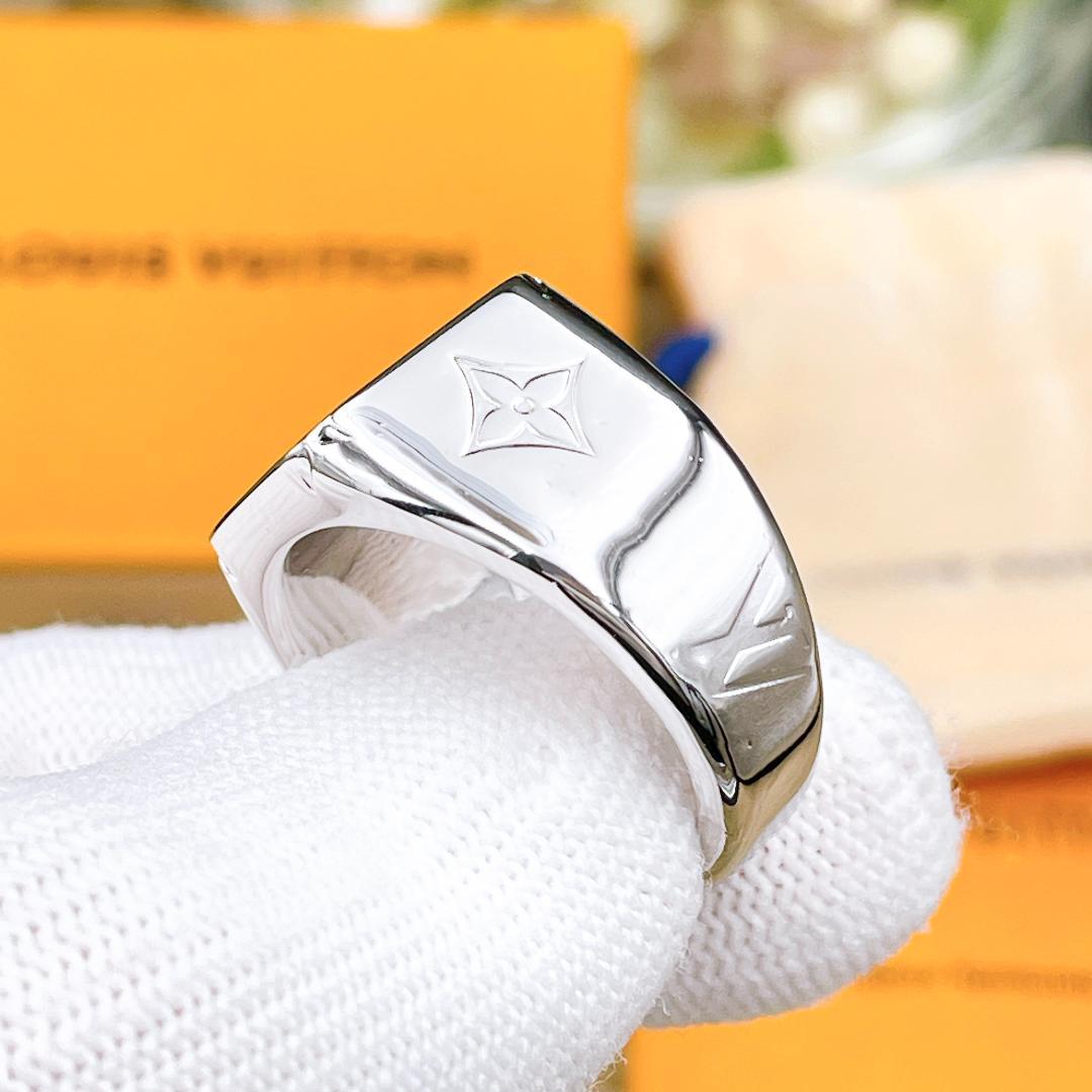 ◇ルイヴィトン◇新品仕上済 M62487 シグネットリング 指輪 M 15.1g