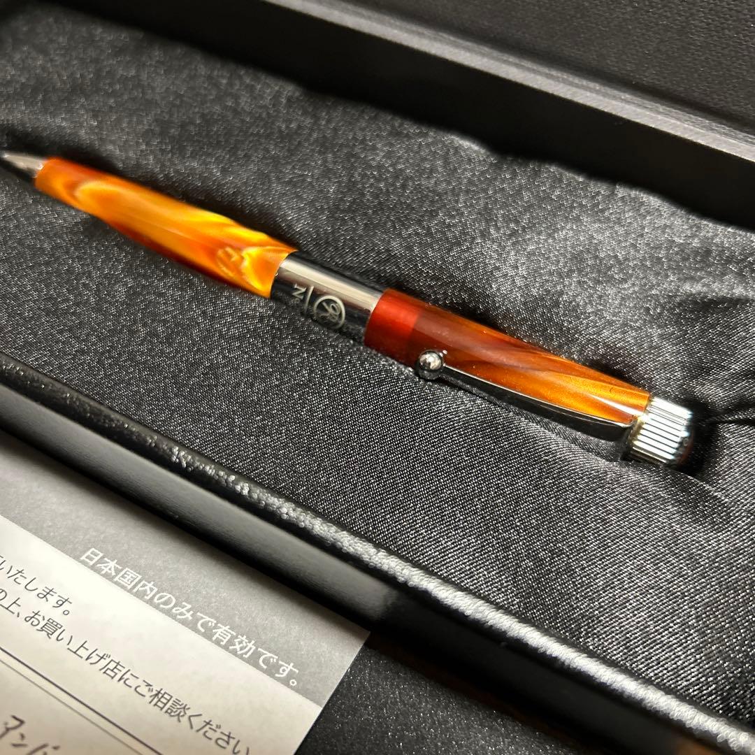 伊東屋ROMEO No.3ボールペン イタリアンアンバー細軸