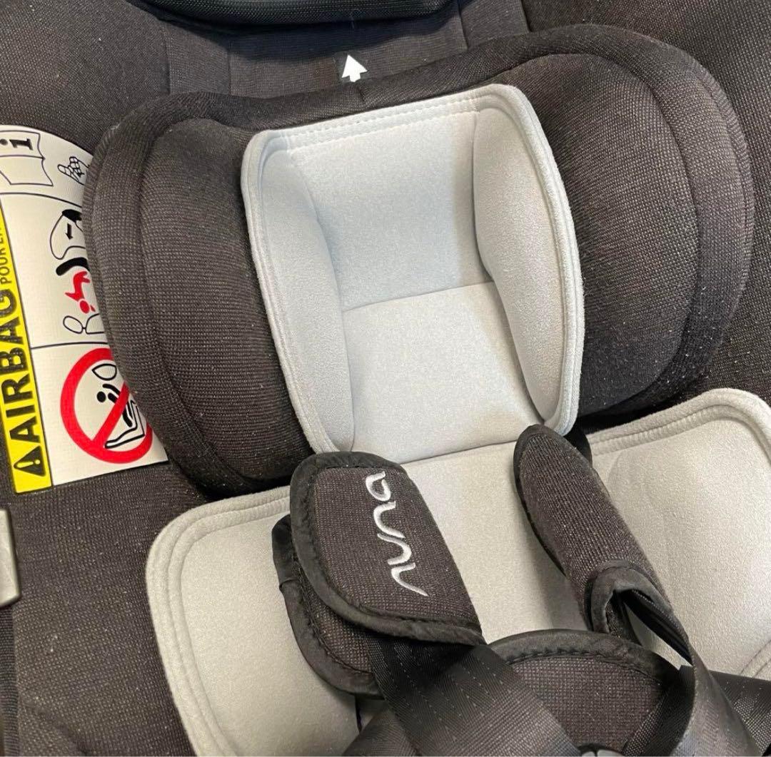 Nuna pipa icon ベビーシート ブラック 5点式ハーネス