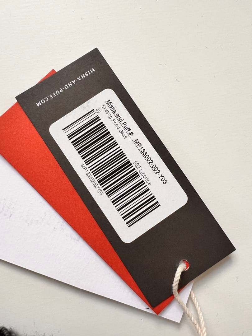 misha&puff ミシャアンドパフ　3Y スケポン　ニットスカート