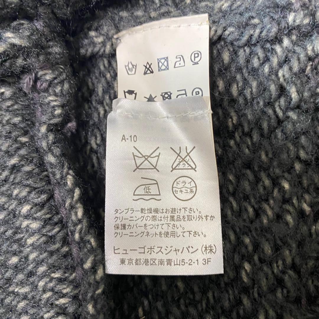 HUGO BOSS 大きいサイズ3XL ニットコート　ボアライナー付き　ブラウン