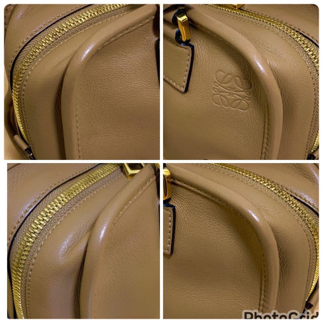 極美品　ロエベ アマソナ23 ショルダーバッグ ハンドバッグ 2way ベージュ