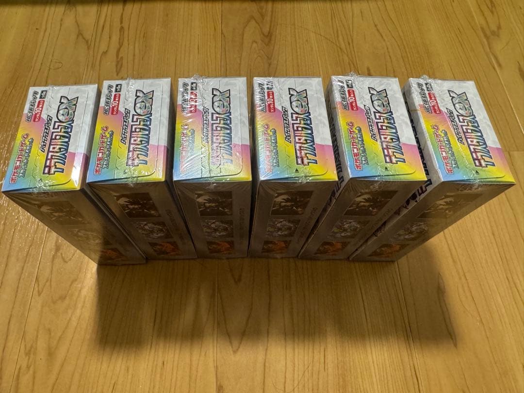 ポケモンカード テラスタルフェスex 6BOX シュリンク付き 新品未開封
