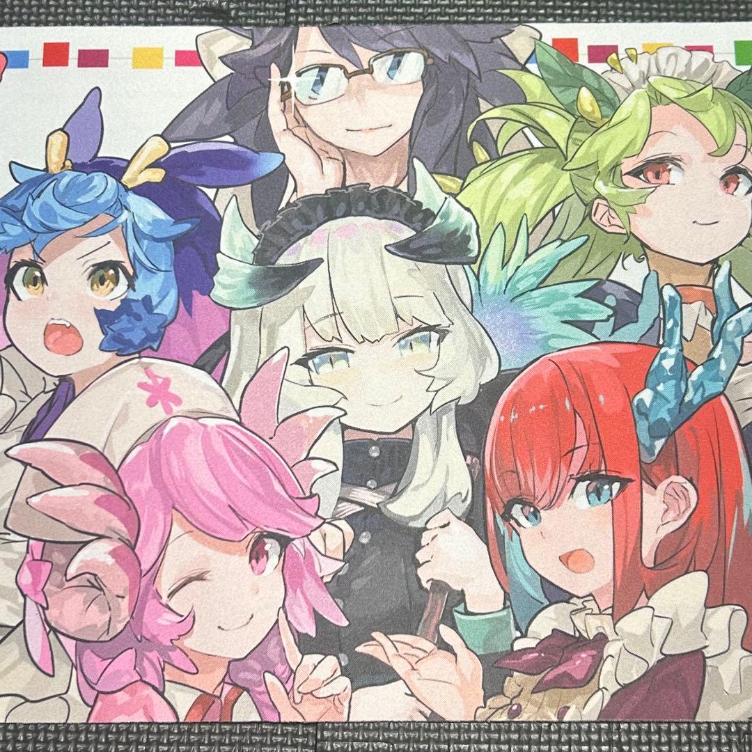 cake rabbitsドラゴンメイド全4種プレイマット遊戯王未開封