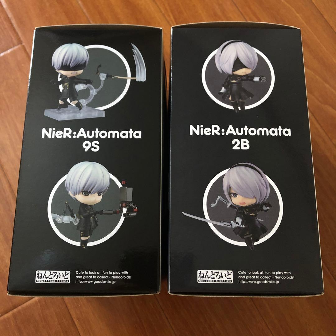 【新品未開封】ニーア ねんどろいど　NieR:Automata 2B 9S
