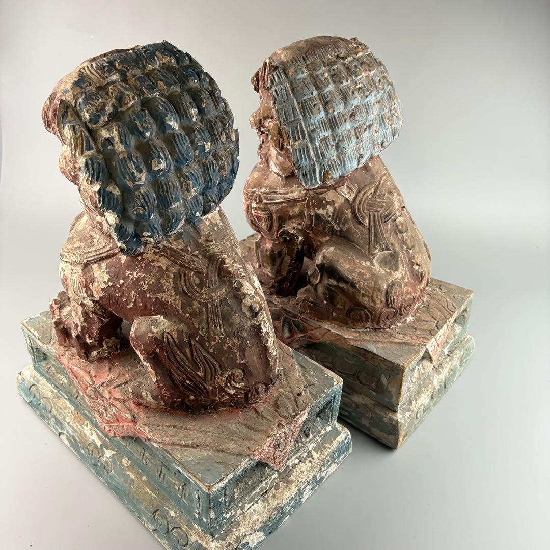 象牙風ビリヤードキューボール骨董品赤白