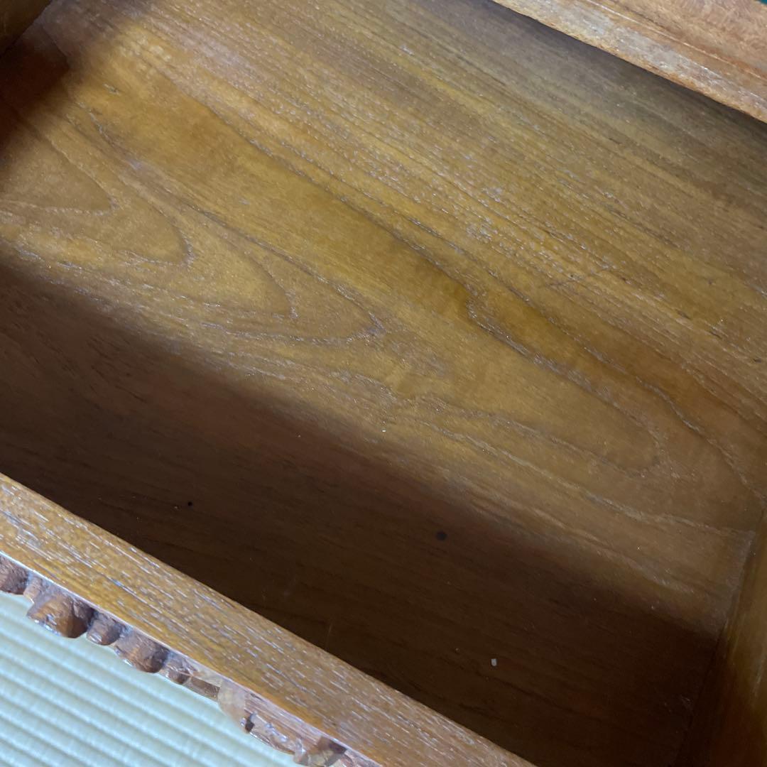 木彫り装飾のキャビネット インドネシア オーダーメイド 12/26まで