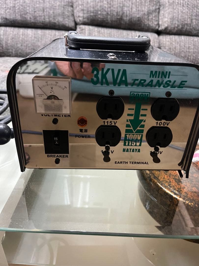 HATAYA ハタヤ3KVA 降圧型変圧器ミニトランスル 200V==>100V Amazon | ハタヤ (HATAYA) ミニトランスル 降圧型 単相200V→100・115V