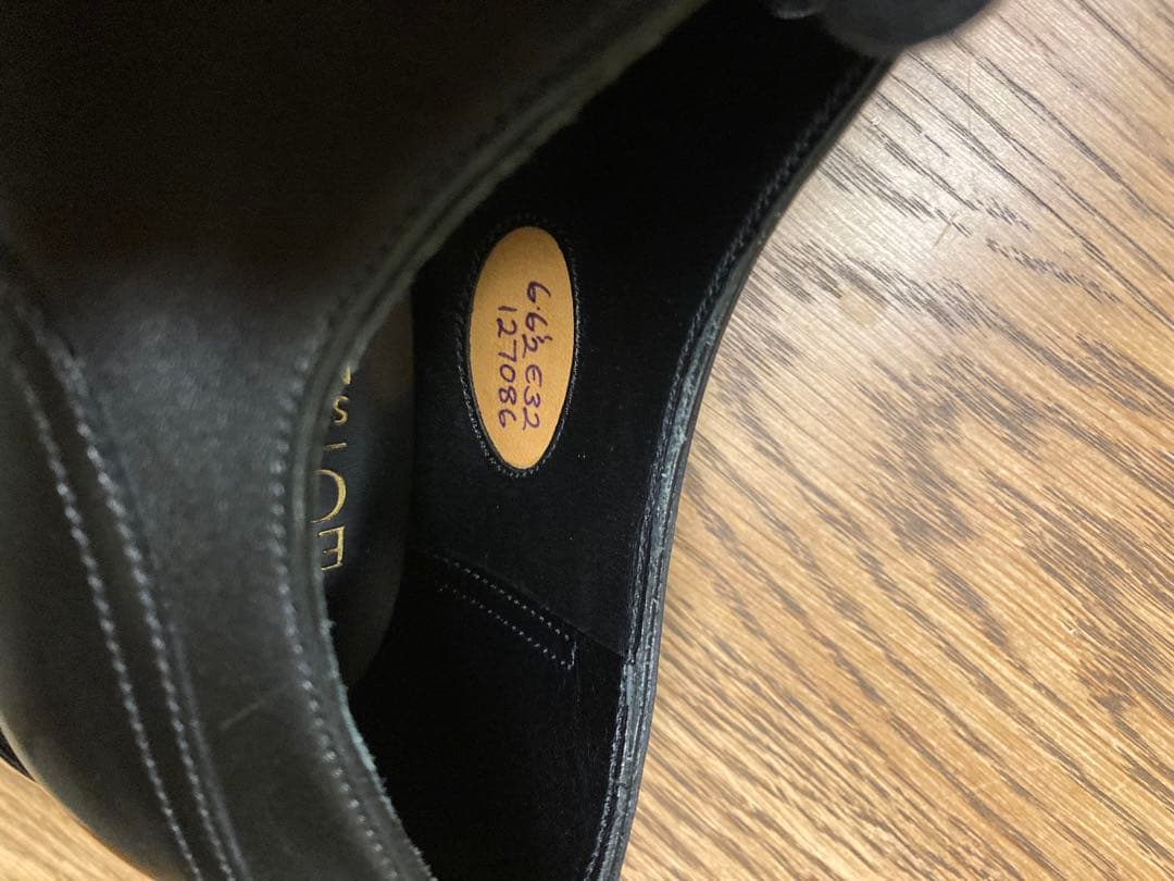 EDWARD GREEN ブラック ドーバー ラスト32E サイズ6.5E