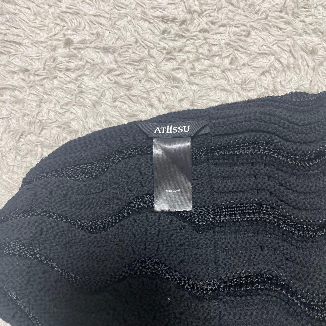 韓国 atiissu ニット帽 ビーニー ブラック ジェントルモンスター