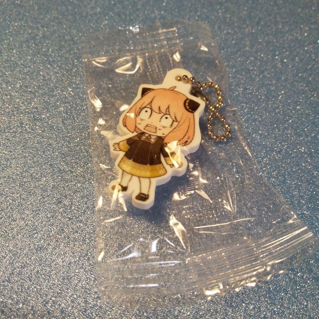 SPY×FAMILY アーニャ ラバーキーホルダー & 下敷き くら寿司