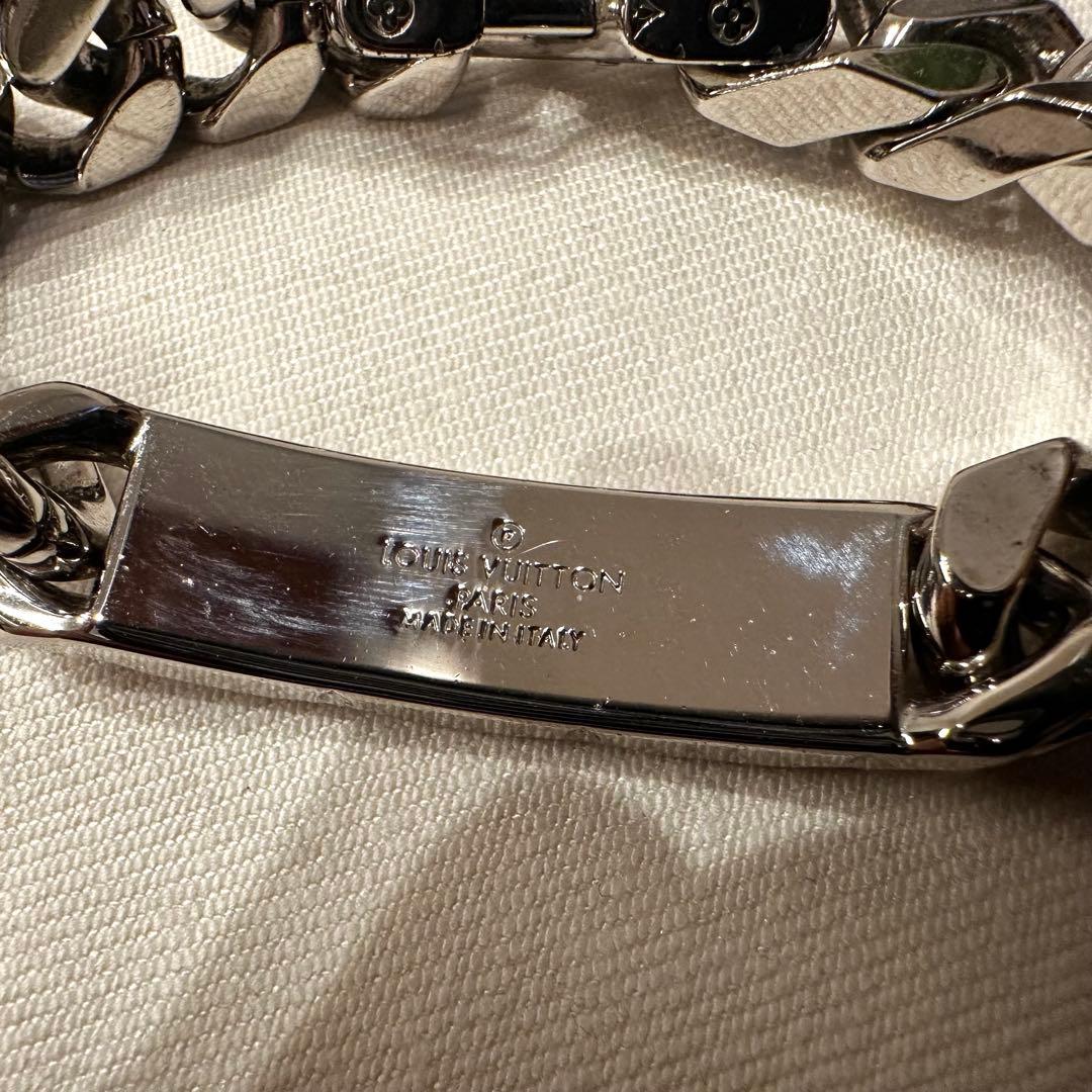 ルイヴィトン チェーンブレスレット　モノグラム　M