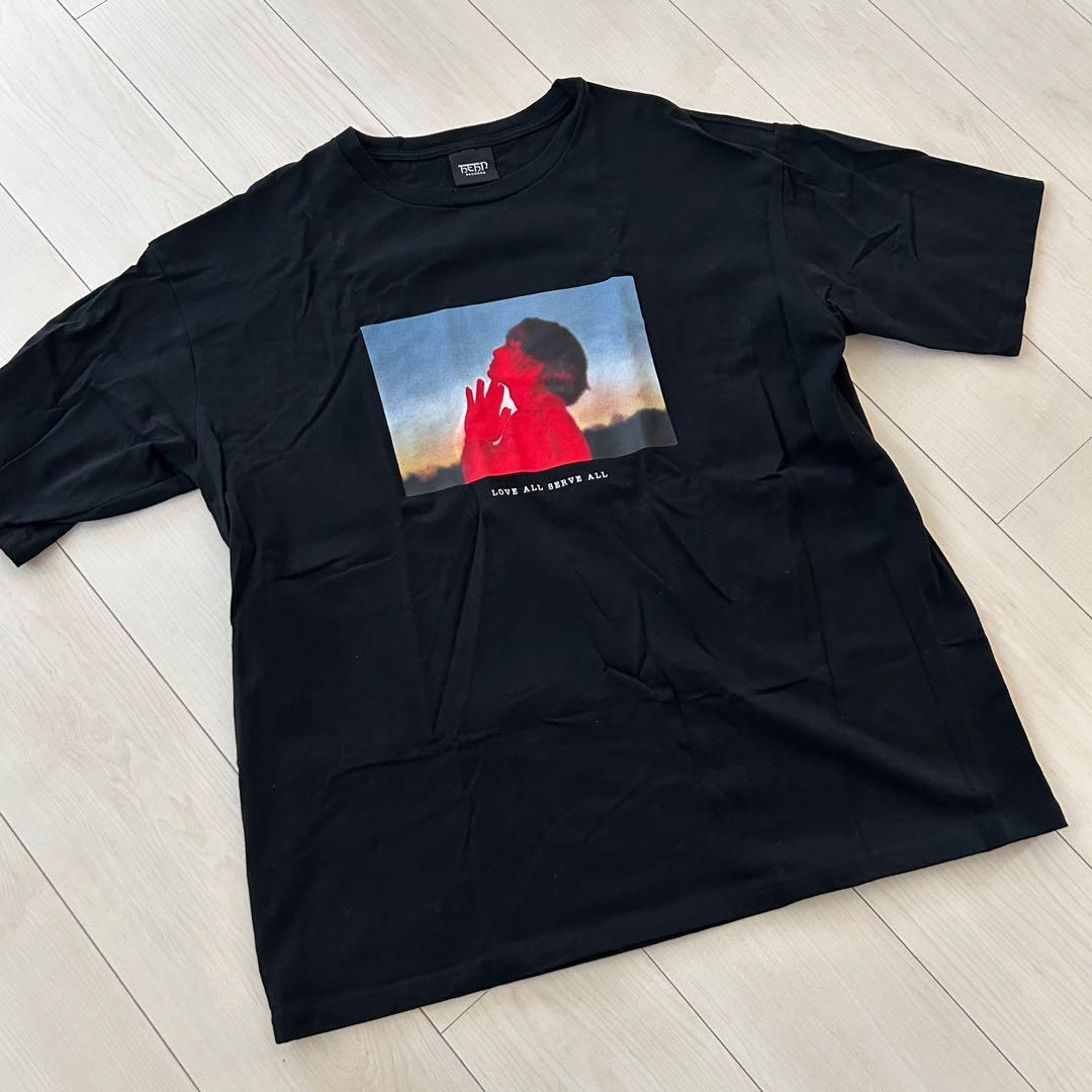 藤井風♡フォトTシャツ♡黒♡XL♡XL♡Fujii Kaze