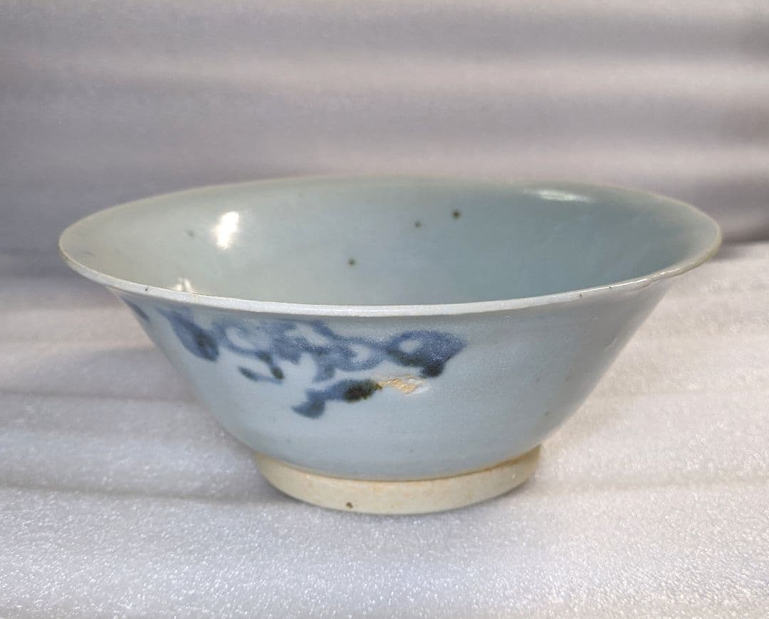 中国明時代 お椀 中国美術 大明崇禎年製 お椀 アンティーク 美品 染付