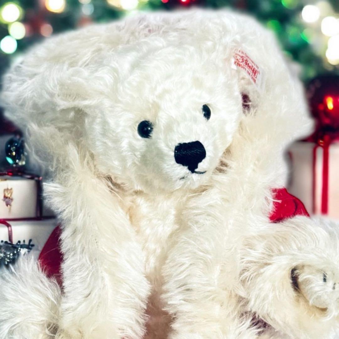 シュタイフ テディベア クリスマス 2001 サンタクロース 箱 証明書付