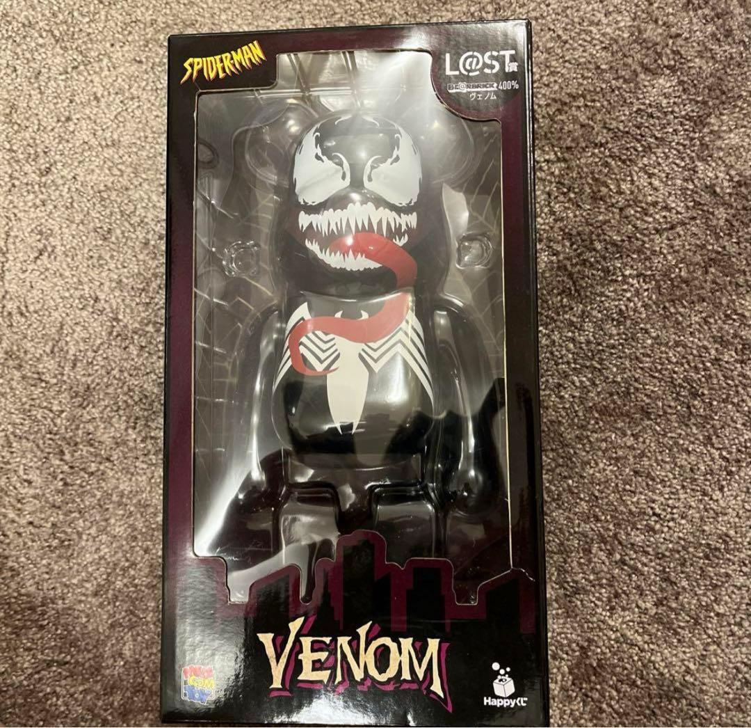 ヴェノム一番くじラスト賞ベアブリック400% VENOM