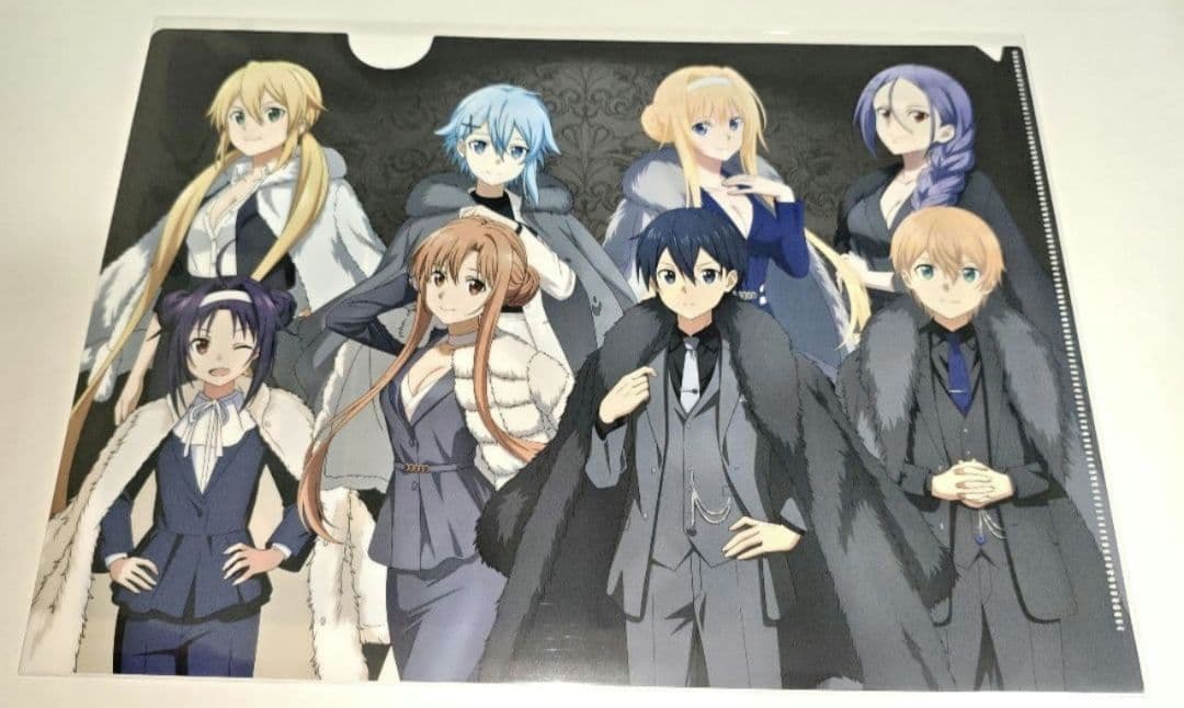 ソードアートオンライン クリアファイル 毛皮コート×スーツ AGF アニメイトガールズフェスティバル2025 | AMNIBUS