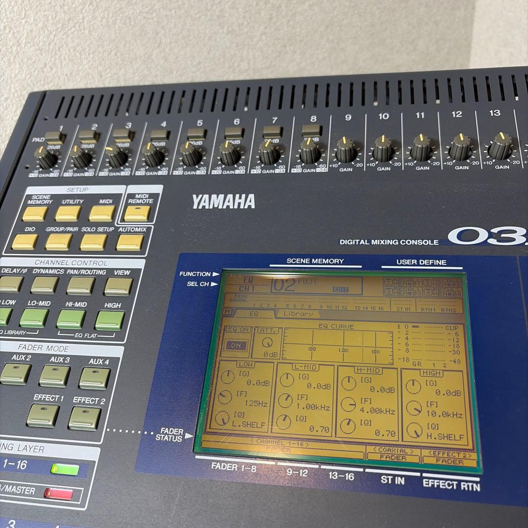 【美品】YAMAHA 03D デジタルミキサー デジタルミキシングコンソール