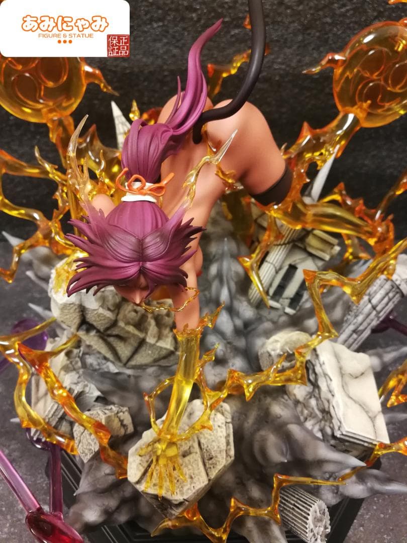 BLEACH 四楓院 夜一 フィギュア ガレージキット スタチュー Blood