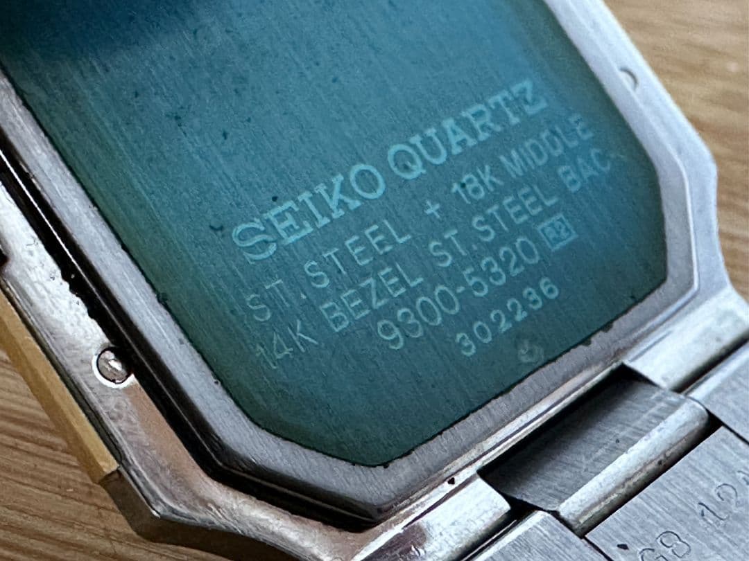 18K/14K金無垢 セイコー クレドール 9300-5320 希少 腕時計