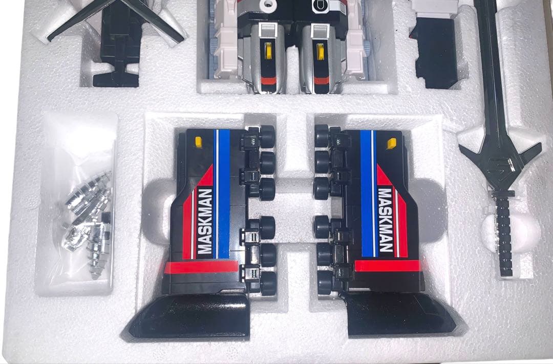 デッドストック　未使用　DX超合金 光速合体 グレートファイブ 光戦隊マスクマン