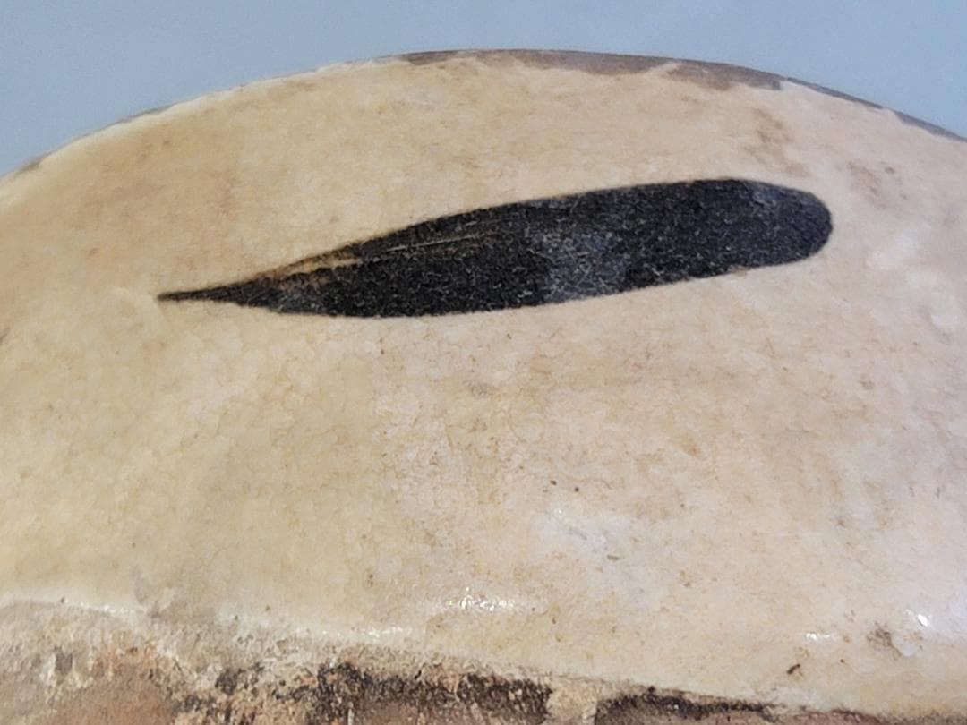 中国古玩 磁州窯 鉄絵茶碗 - メルカリ