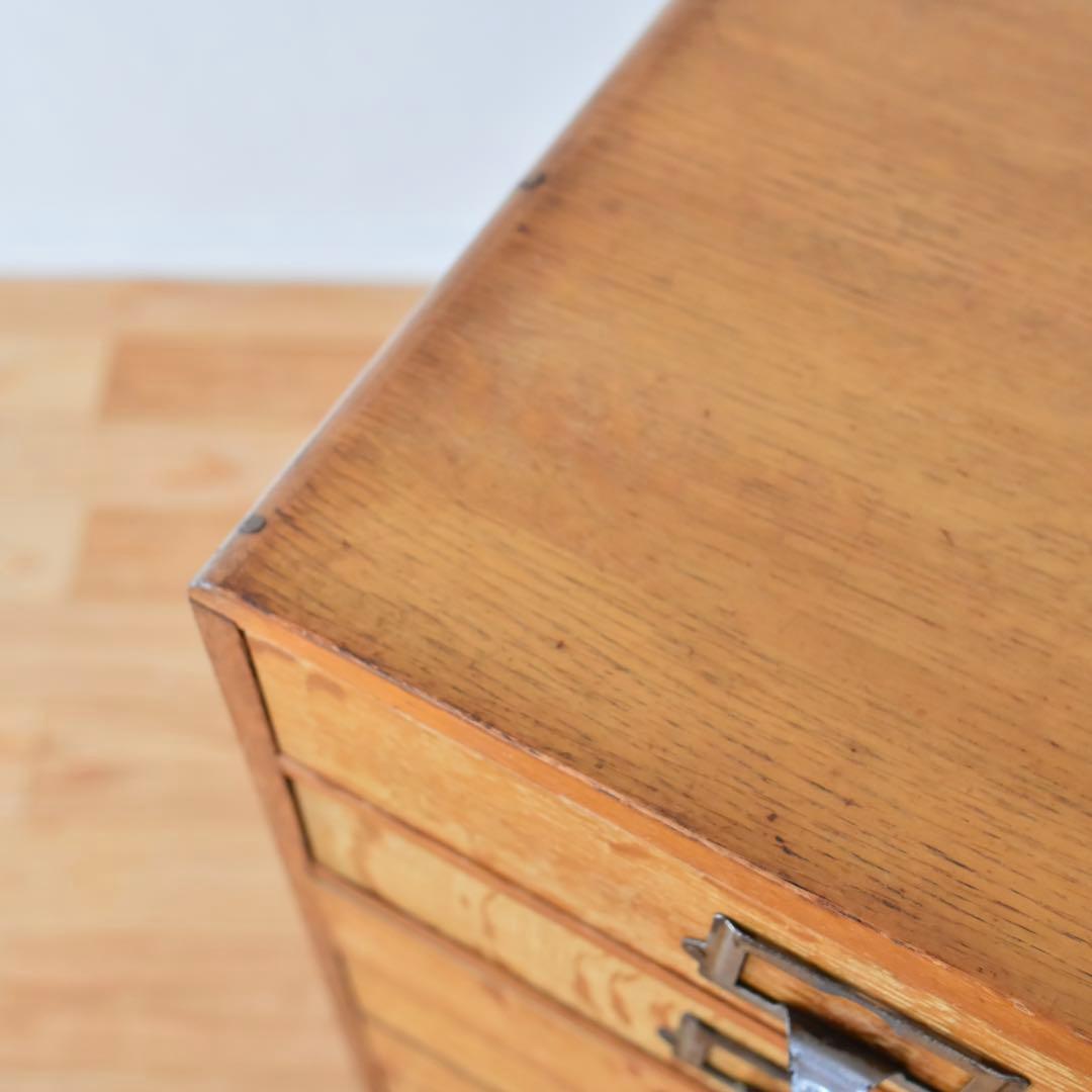 小引き出し 楢 無垢材 Made In Japan