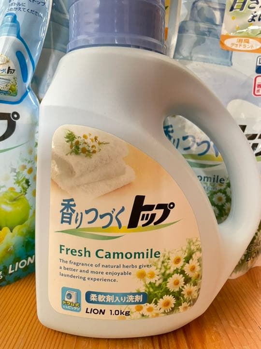 香りつづくトップ フレッシュ カモミール＆ボールド アウトレット 洗濯
