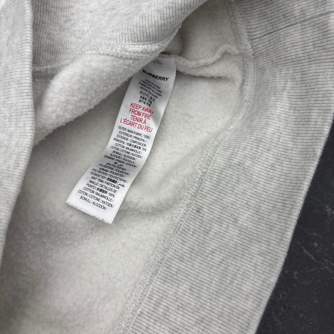 BURBERRY 裏起毛トレーナーセットアップ　12Y152㎝