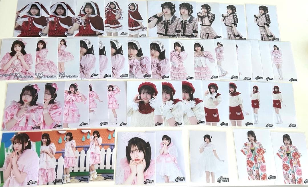 桜庭遥花 生写真 まとめ売り きゅーすと CUTIE STREETグッズまとめ