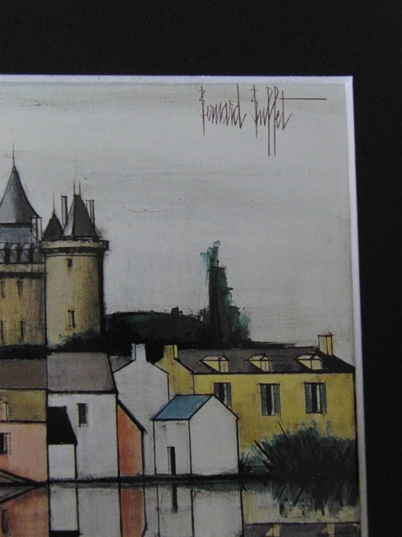 ベルナール・ビュッフェ「Combourg-Chateaubriand」