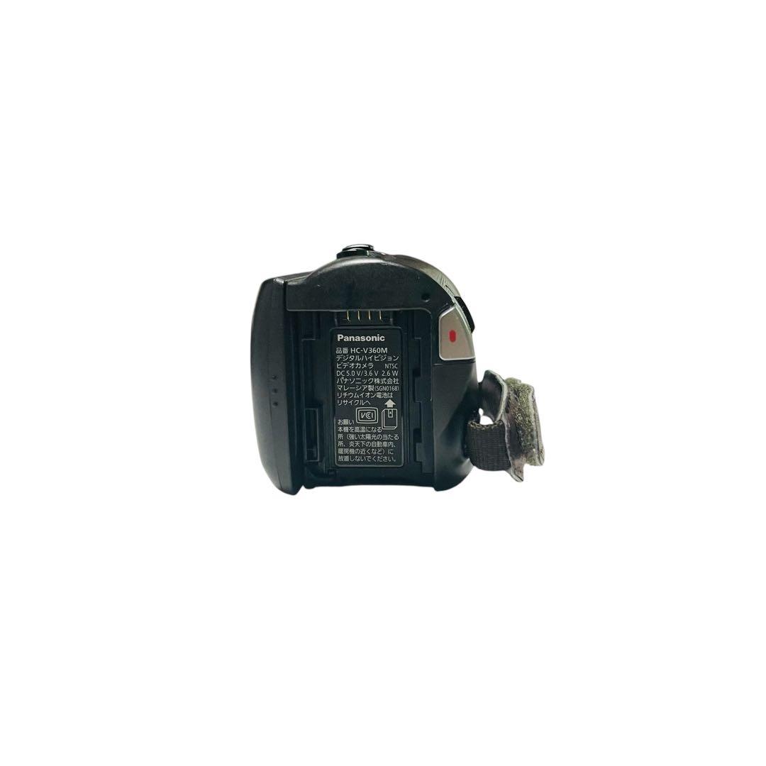 美品✨Panasonic HC-V360 ビデオカメラ ACケーブル バッテリー