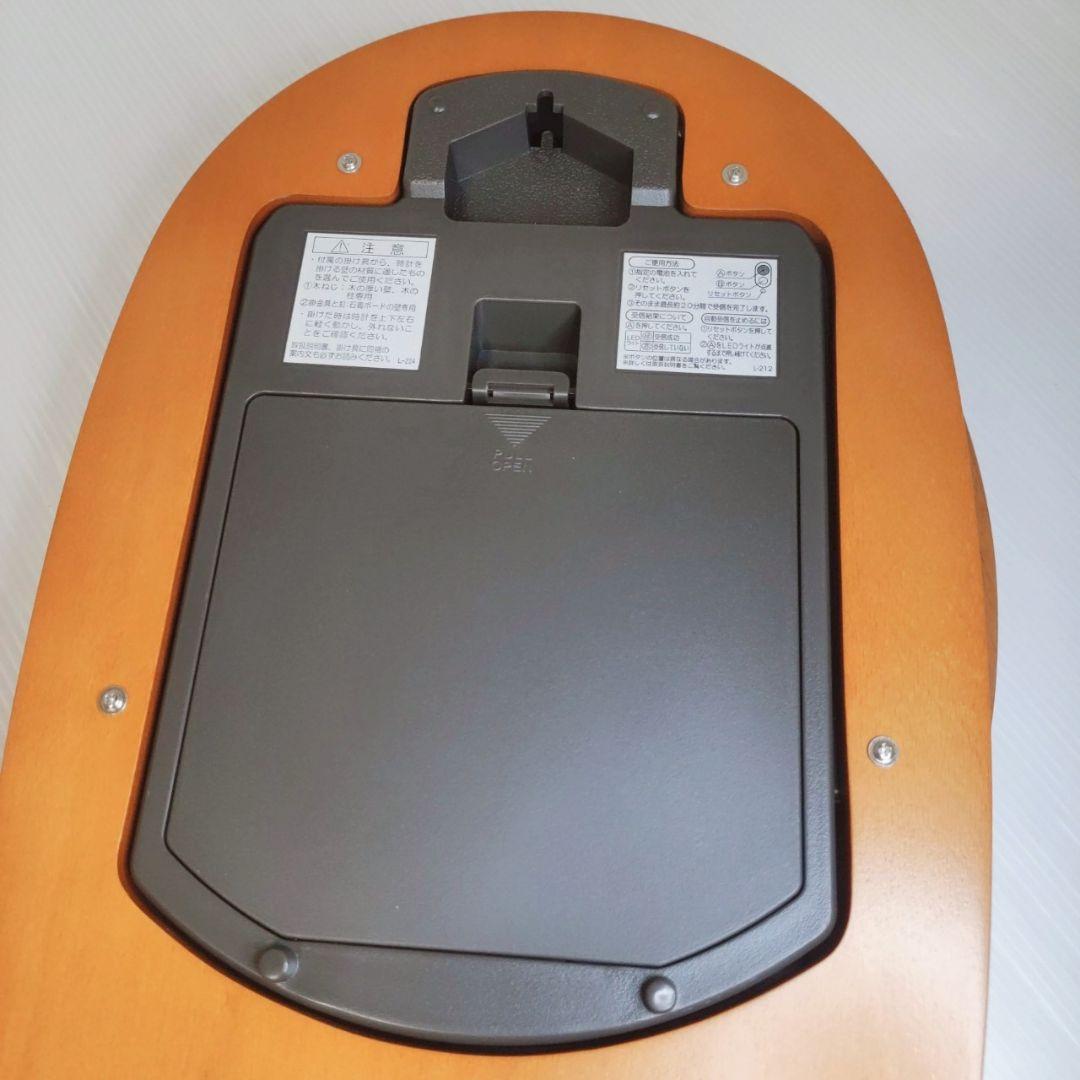 SEIKO電波掛け時計 PH203B 木製振り子 高級アルダー材 正確無比