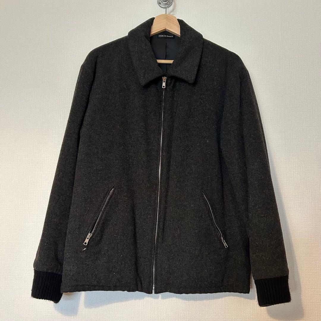 90s agnes b. HOMME wool zip jacket フランス製 - メルカリ