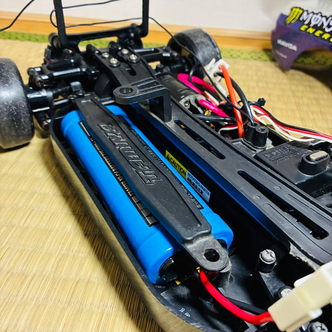 このまま使用可】ラジコン ドリフト R32 スカイライン シャーシ フルセット