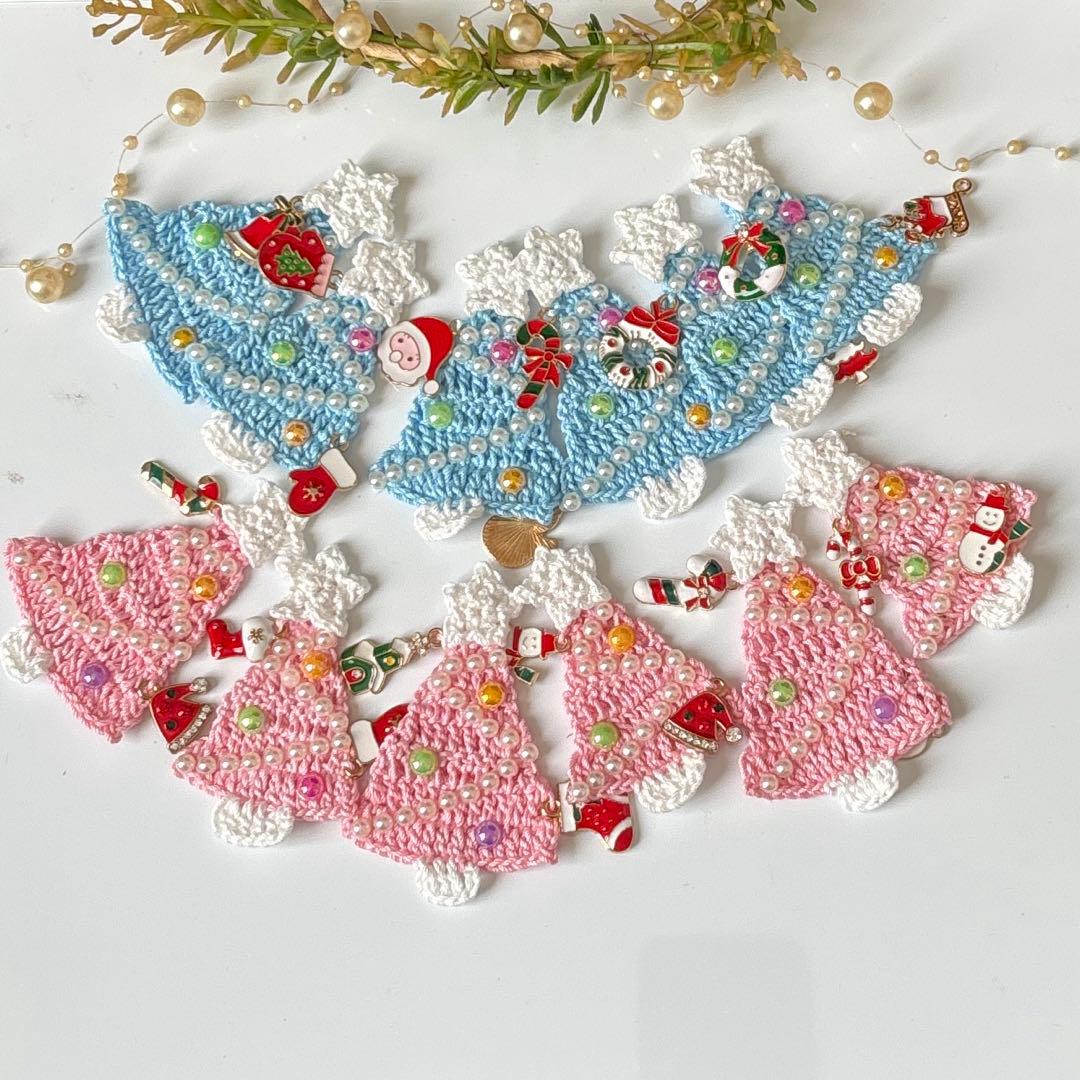 かぎ編み Xmasモチーフ