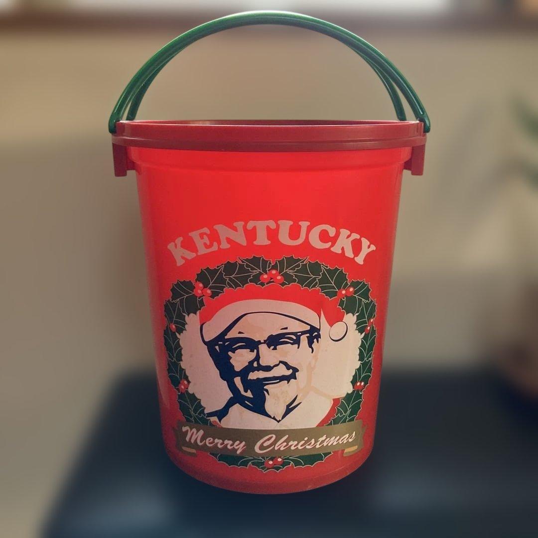 やーさん専用 ケンタッキー レトロ クリスマスバケツ - メルカリ