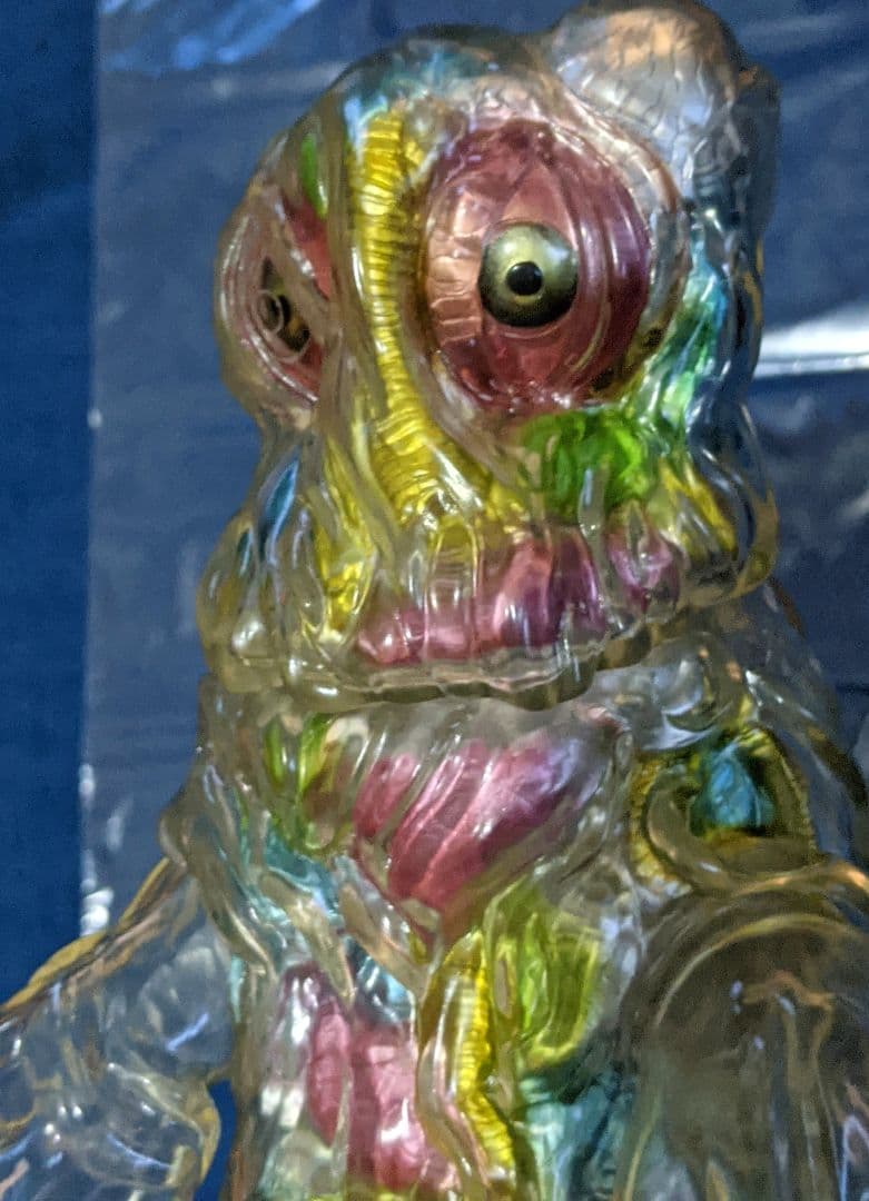 メディコムトイ マーミット ヘドラ 解剖図解 ソフビ ゴジラ マルサン