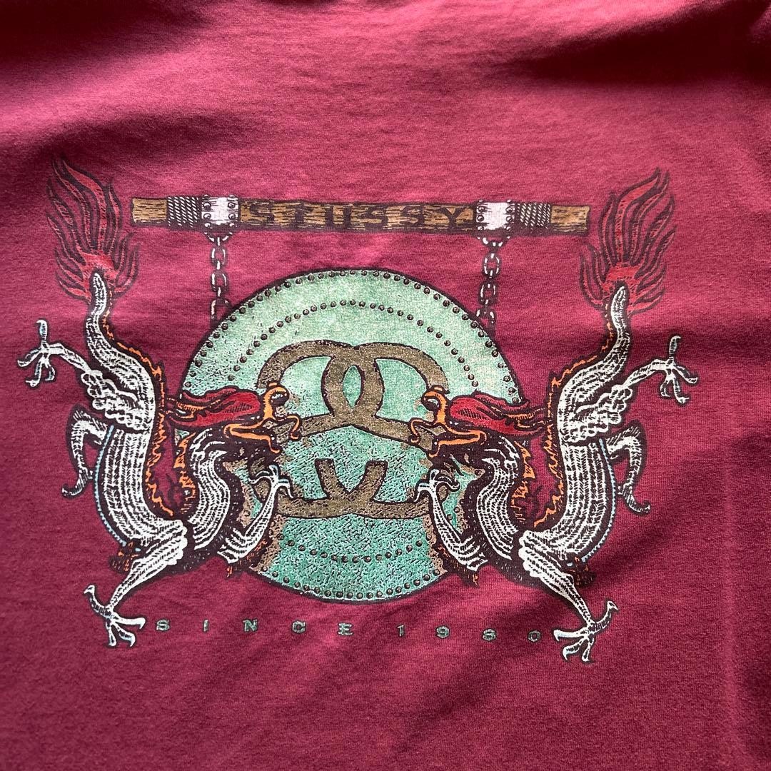 90s old stussy Tシャツ made in USA シングルステッチ
