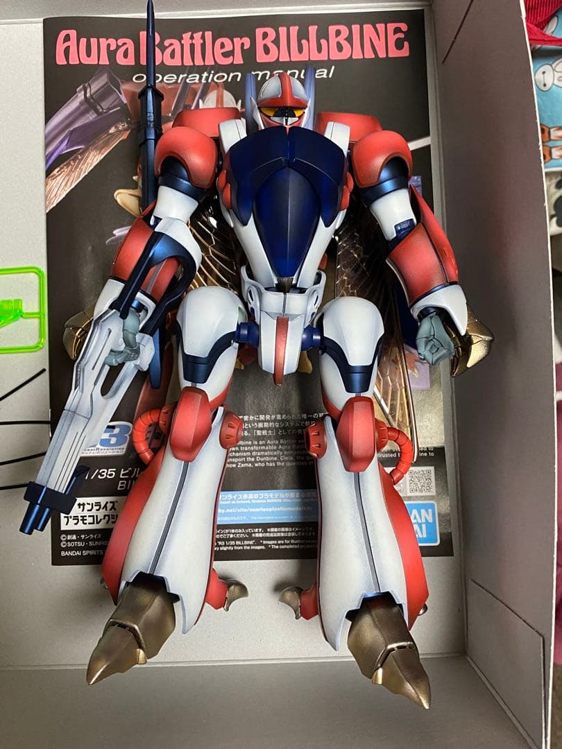 バンダイR3 ビルバイン プラモデル完成品