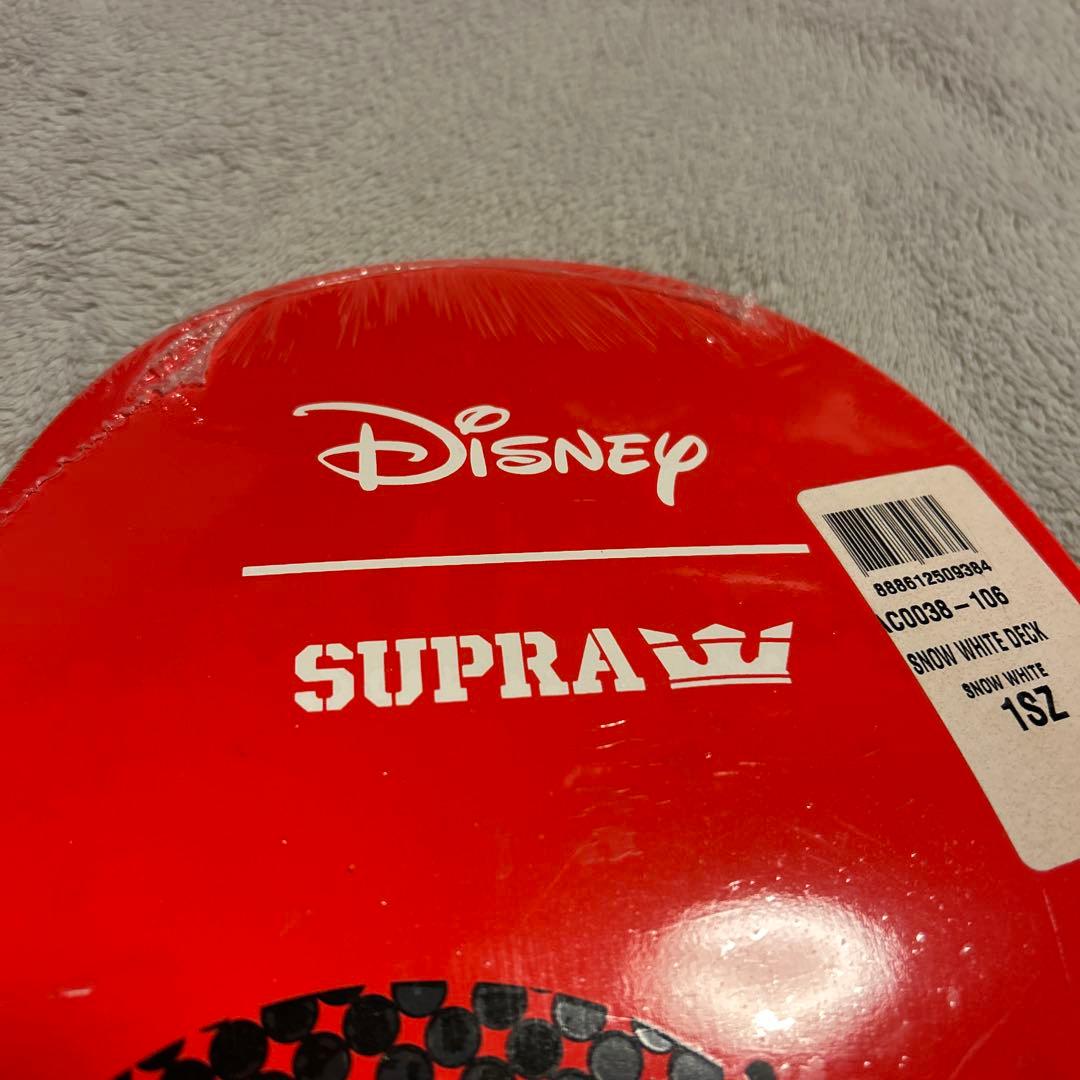 Supra × Disney  whiteスケートボードデッキ