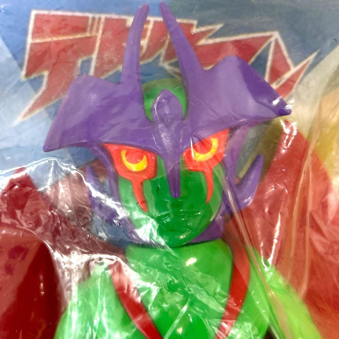 激レア 面取れ メディコムトイ デビルマン 仮面 ソフビ フィギュア